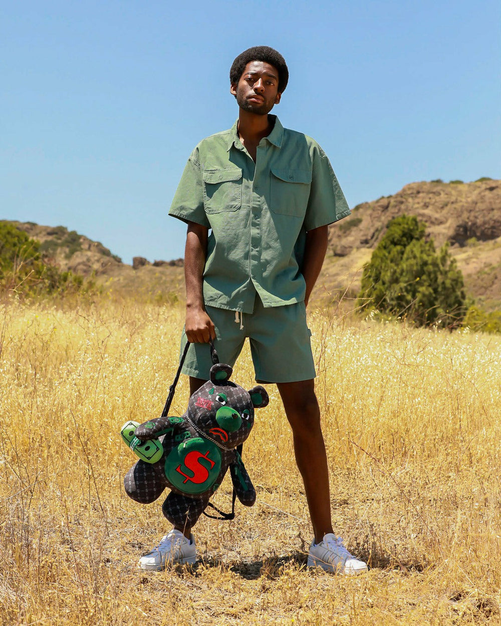 DINERO MONEYBEAR TEDDYBEAR BACKPACK | Sprayground Bargain