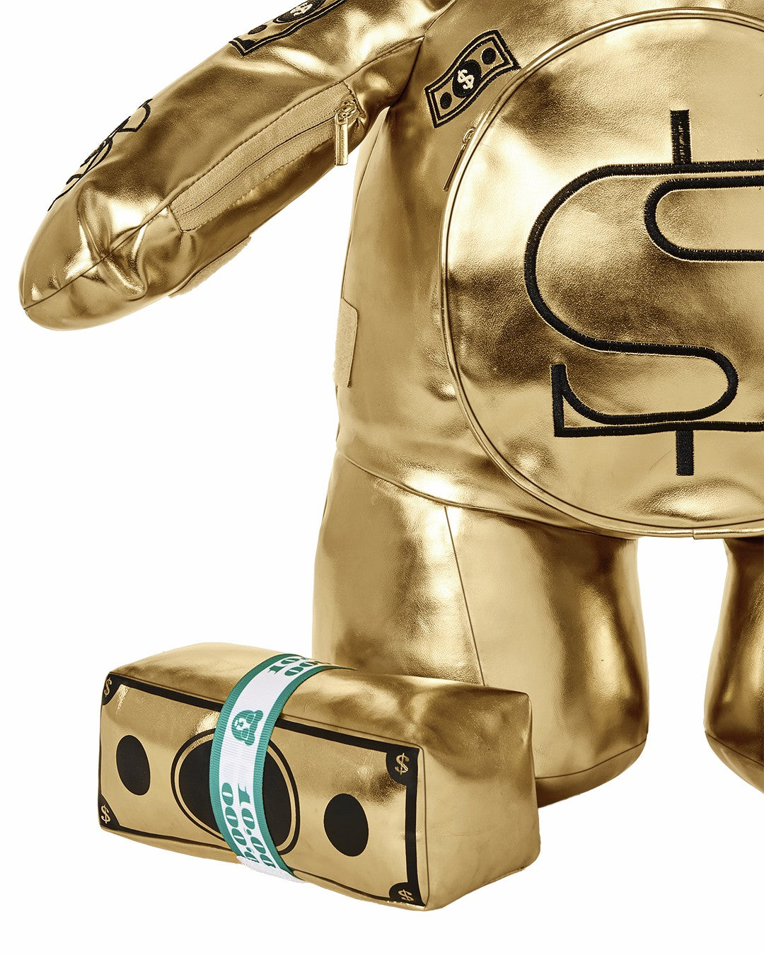 GOLD RUSH MONEYBEAR TEDDYBEAR BACKPACK | Sprayground Savings