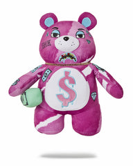 PINK PUNK MONEYBEAR TEDDYBEAR BACKPACK | Sprayground Discounted