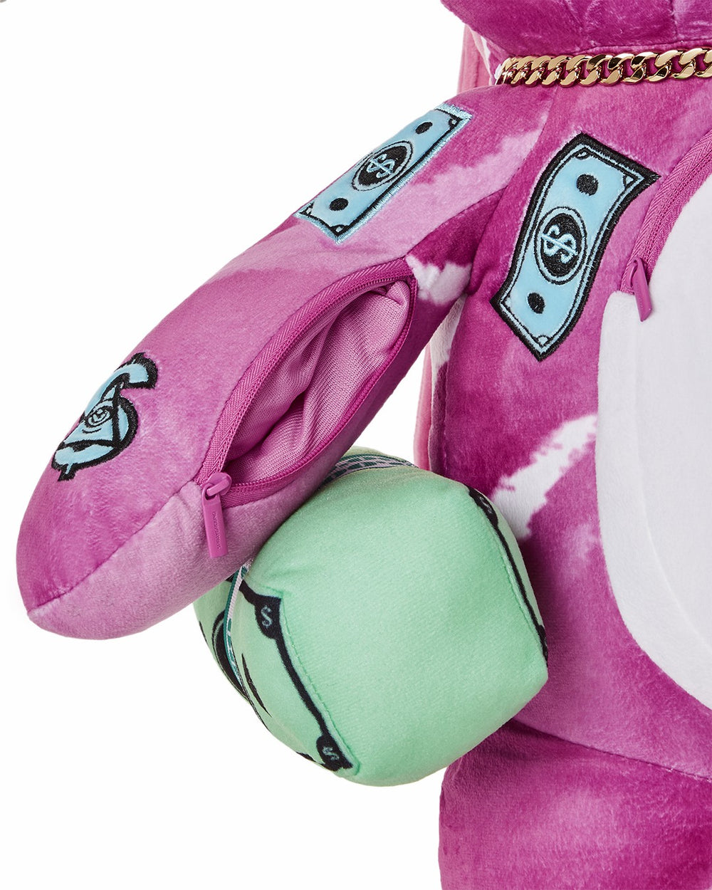 PINK PUNK MONEYBEAR TEDDYBEAR BACKPACK | Sprayground Discounted