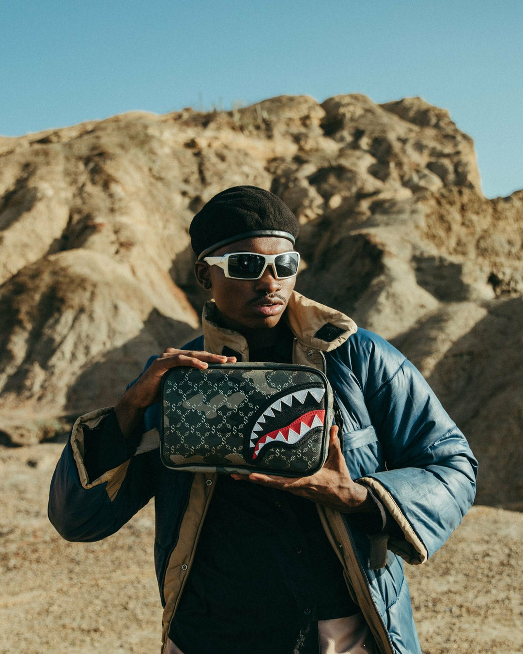 LASERS BLAZIN TOILETRY BRICKSIDE BAG | Sprayground Sale