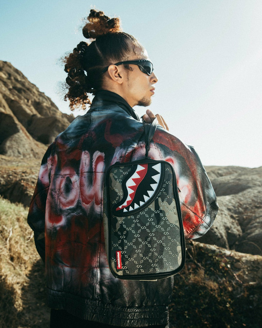 LASERS BLAZIN TOILETRY BRICKSIDE BAG | Sprayground Sale