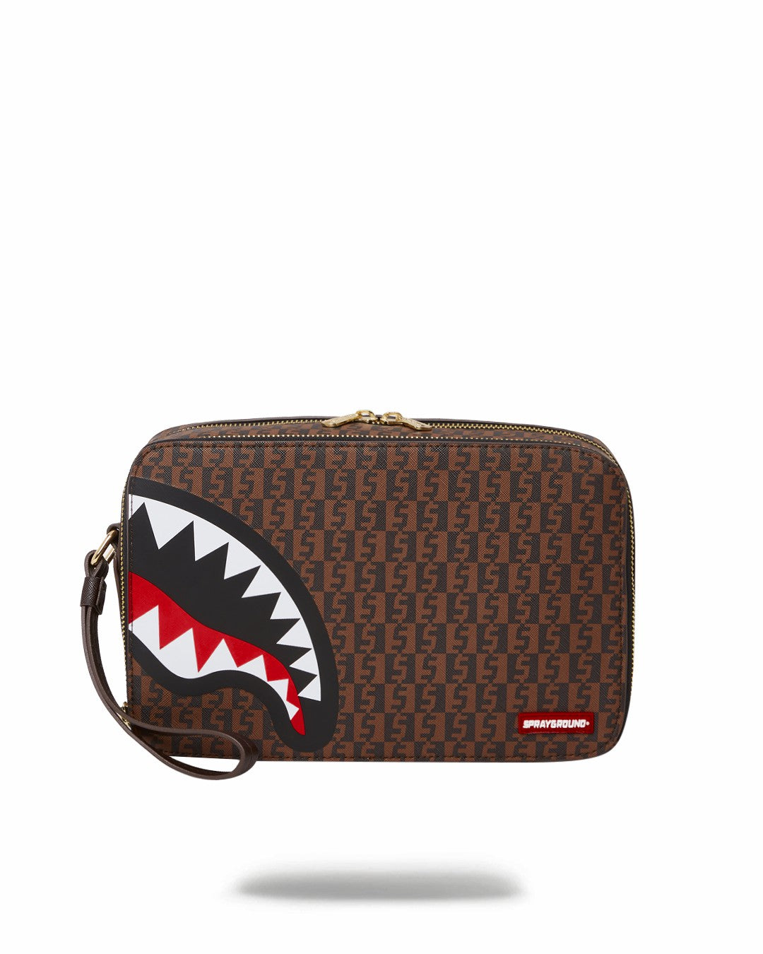 CASHIN CHECKS TOILETRY BAG | Sprayground On Sale