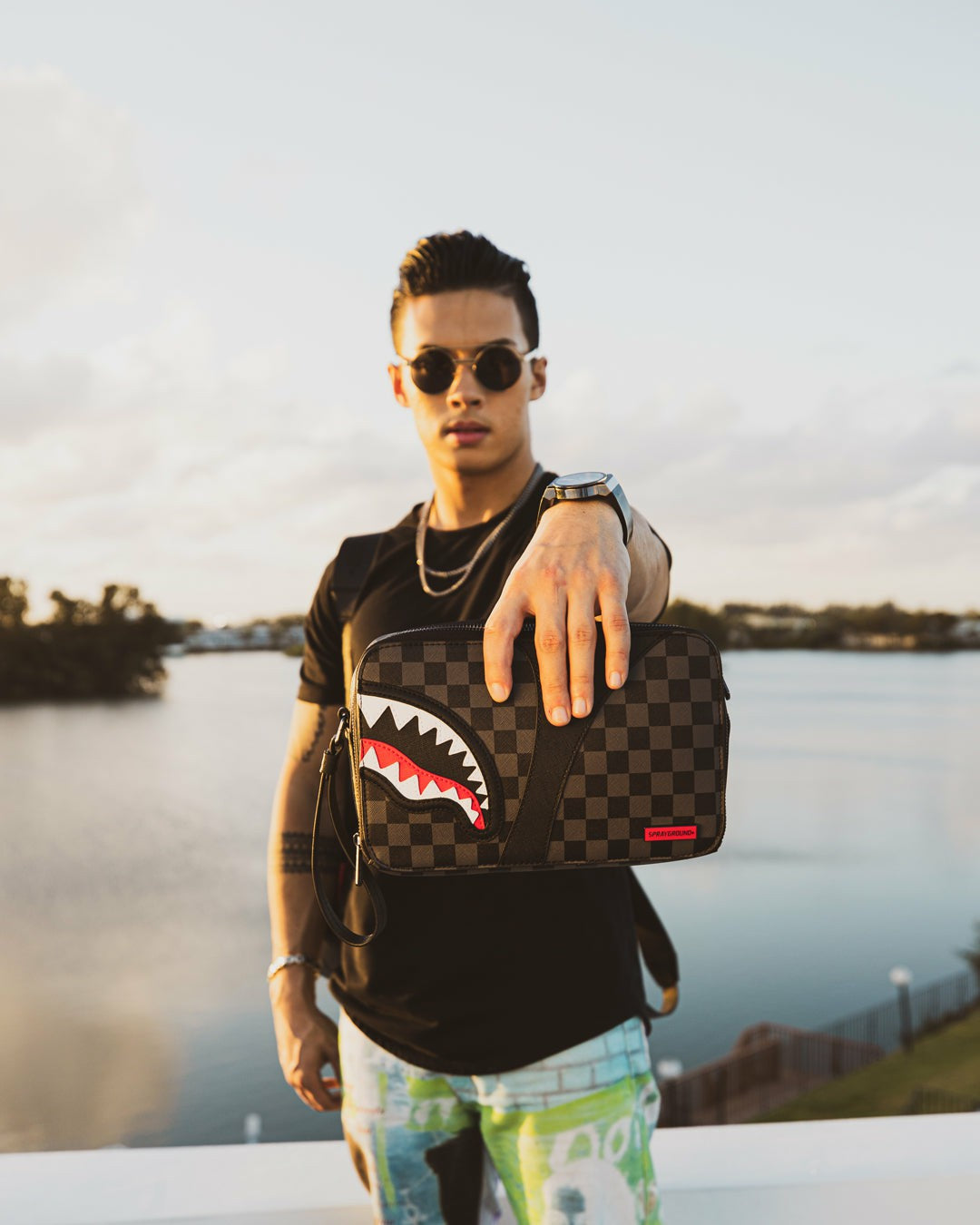 HENNY AIIR TO THE THRONE TOILETRY BAG | Sprayground Outlets