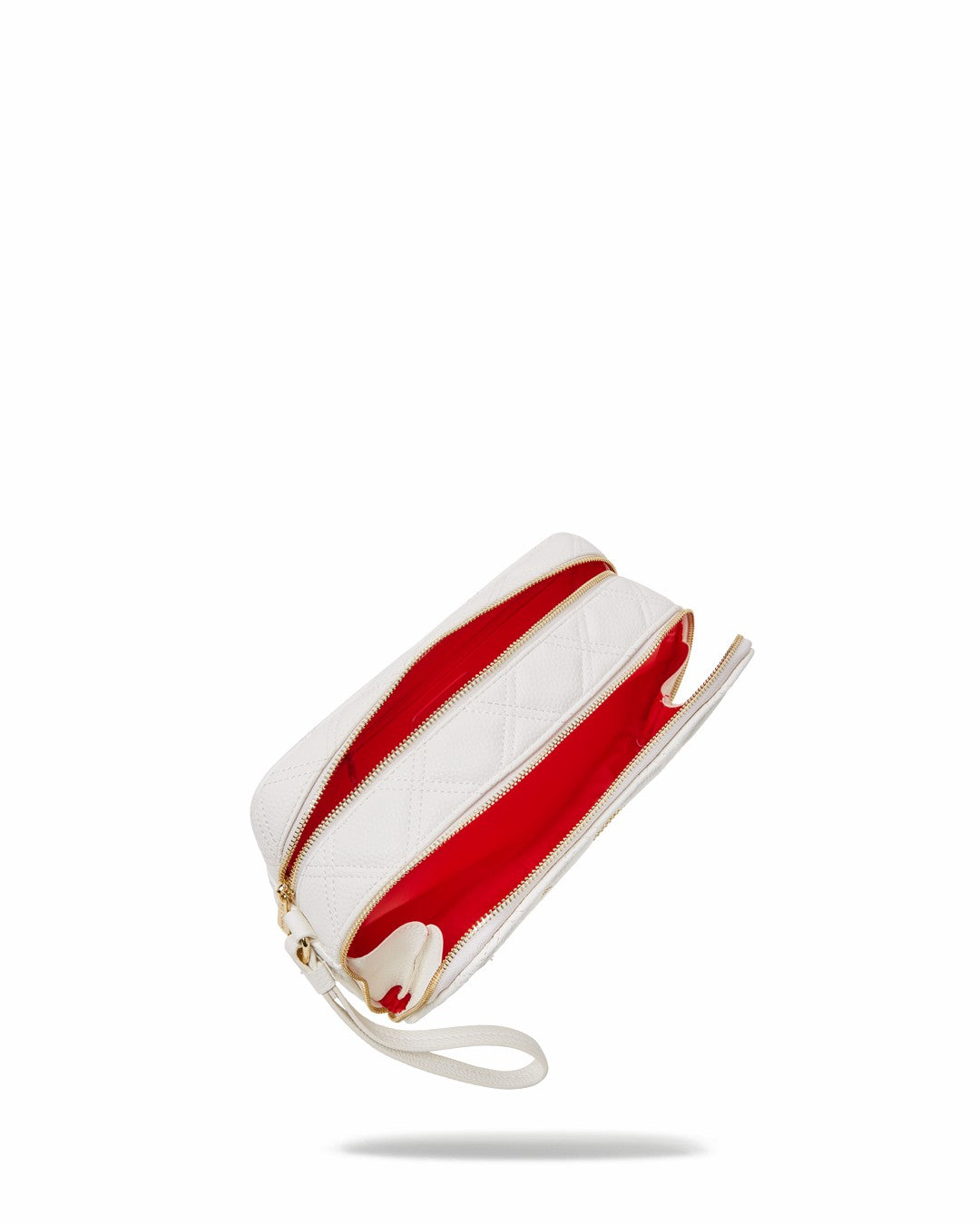 RIVIERA LE BLANC GOLD CHAIN SHARK TOILETRY BAG | Sprayground Savings