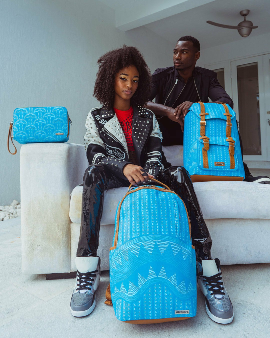 ILLUCHAINS TURQ TOILETRY BAG | Sprayground Discounted