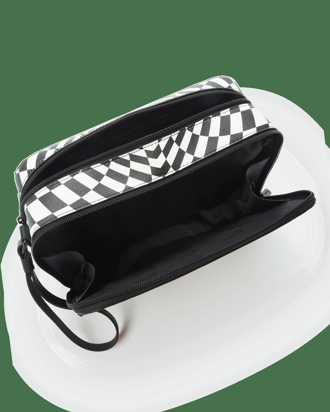 TRIPPY CHECK TOILETRY AKA MONEY BAG | Sprayground On Sale