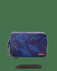 SHARK CHECK (BLUE) TOILETRY | Sprayground Outlets