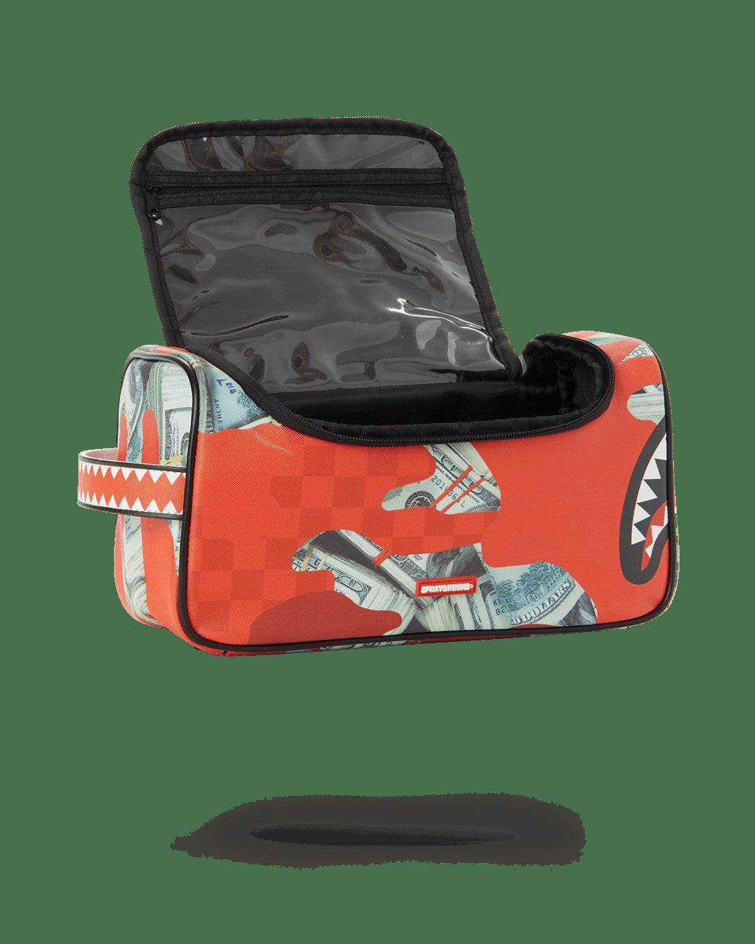 MONEY CAMO (RED) TOILETRY BAG | Sprayground Exclusive Deal