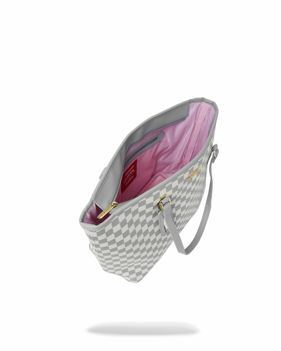 KNIT SHARKS IN PARIS IN CREAM TOTE | Sprayground On Sale
