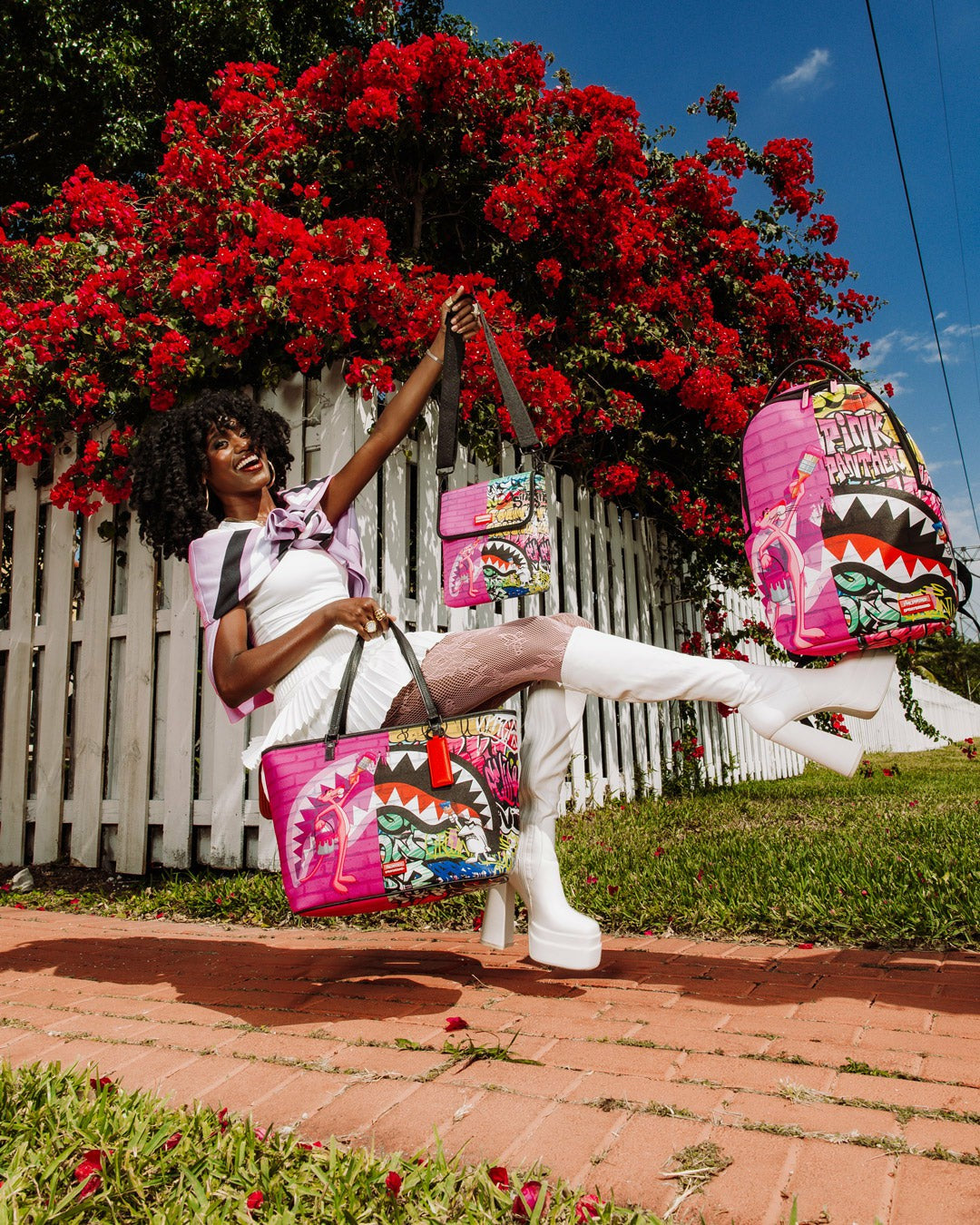 PINK PANTHER PRESTIGE TOTE | Sprayground Hot Deal