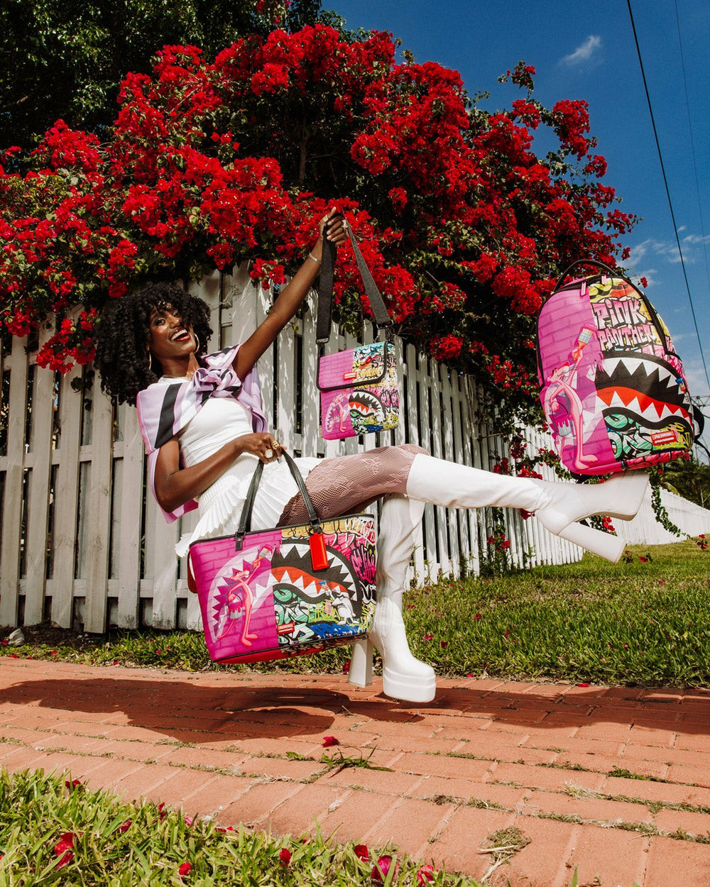 PINK PANTHER PRESTIGE TOTE | Sprayground Hot Deal