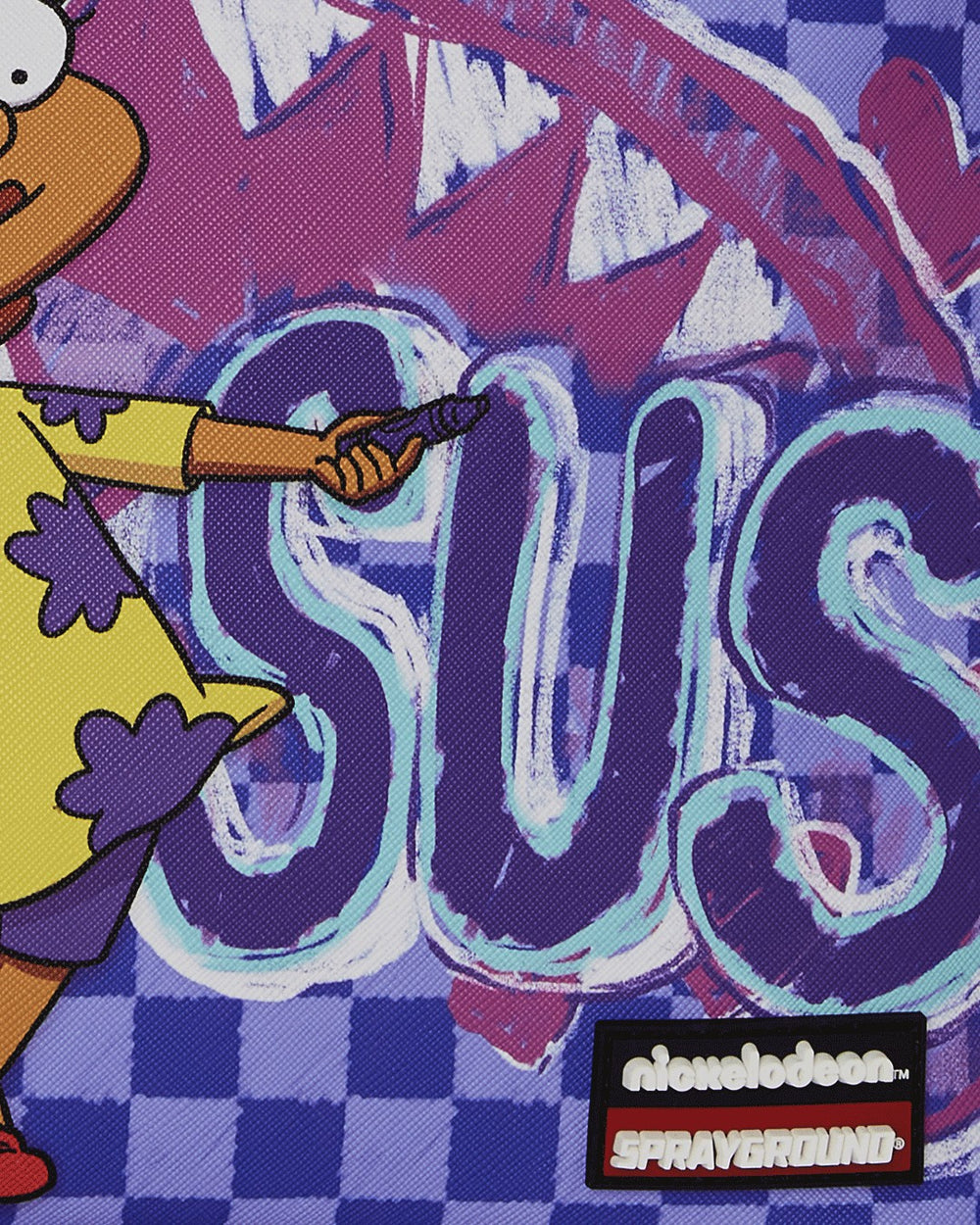 RUGRATS SUSIE CRAYON SHARK MESSENGER TOTE | Sprayground Limited Offer