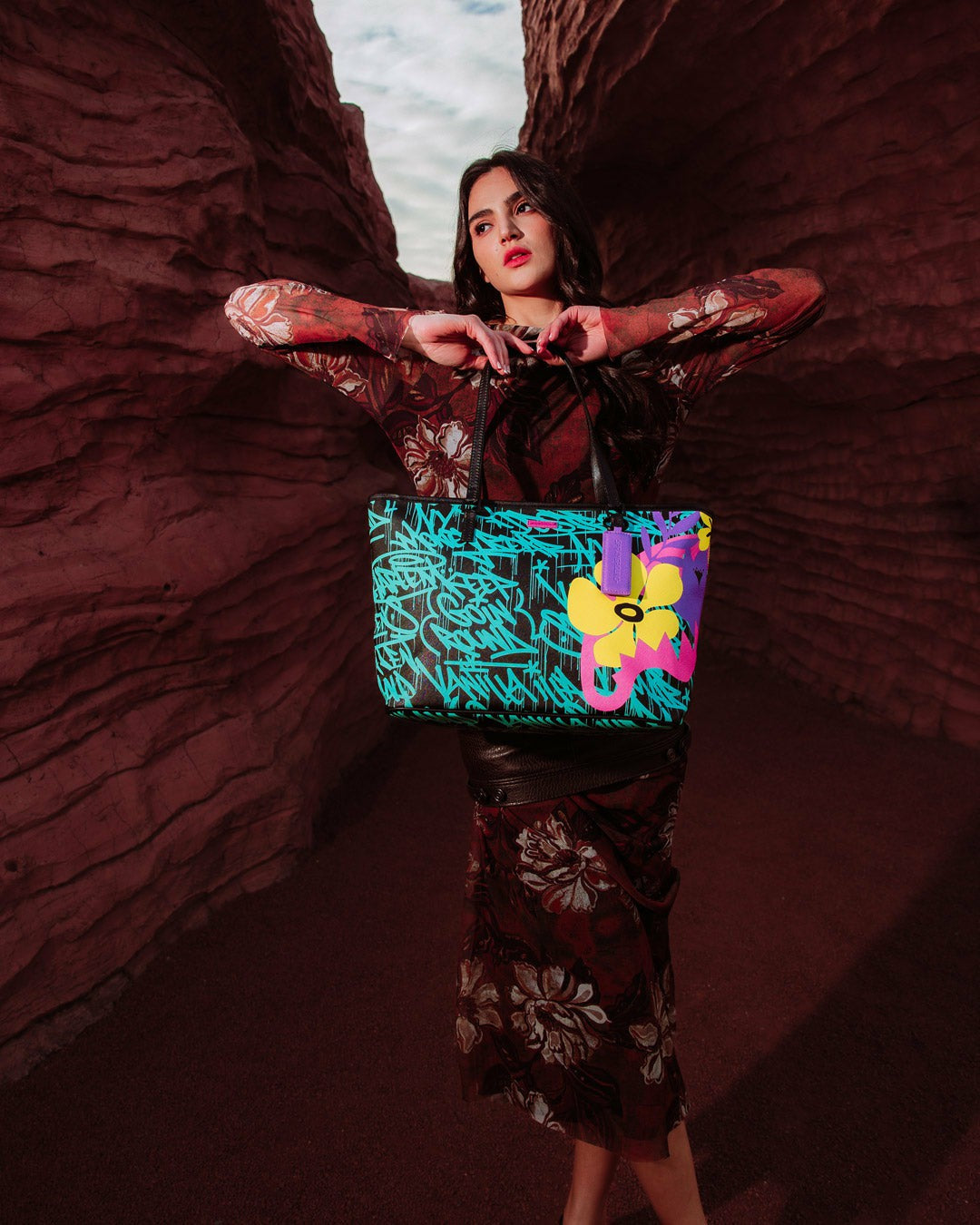 GARDEN GLAMOUR TOTE | Sprayground On Sale