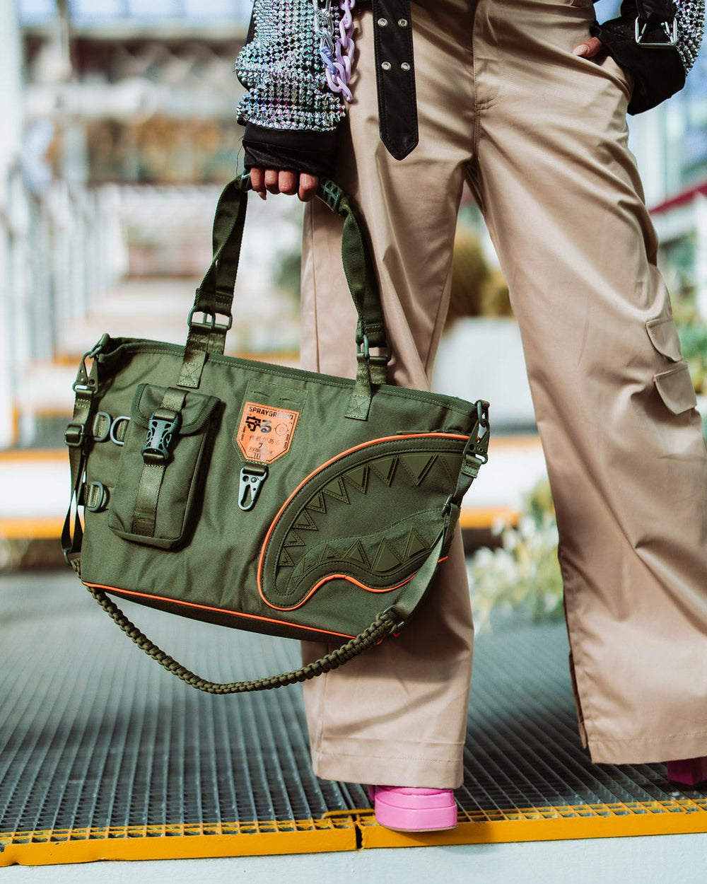 SPECIAL OPS SHARK SQUAD TOTE | Sprayground Bargain