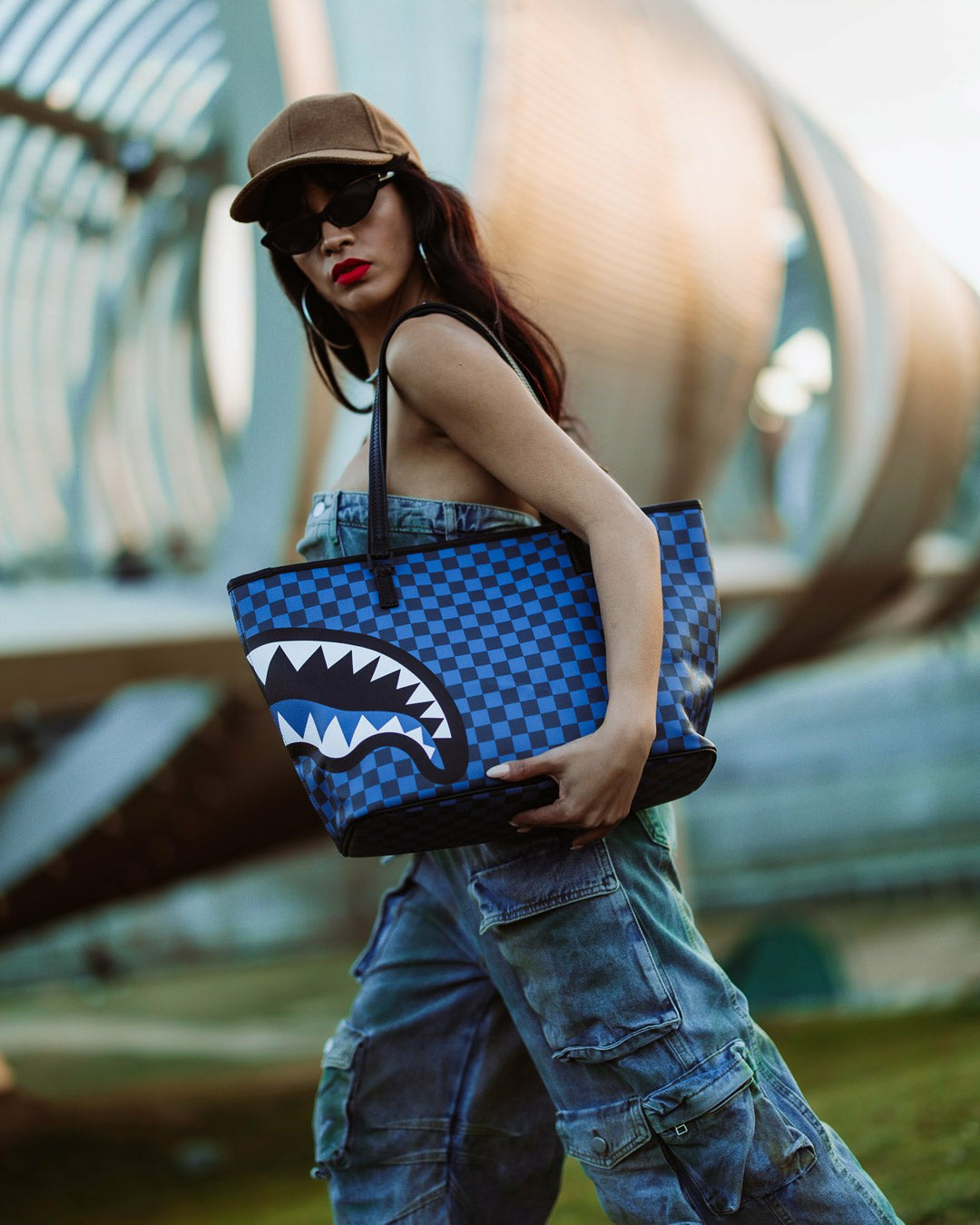 MIDNIGHT MAGIC SHARKS IN PARIS TOTE | Sprayground Limited Offer