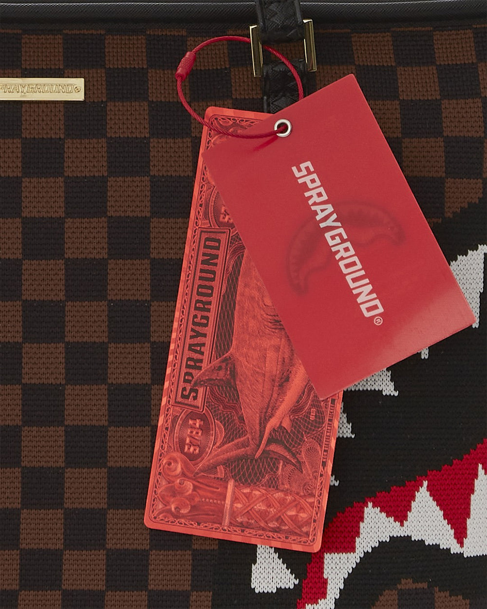 KYOTOKNIT SHARKS IN PARIS TOTE | Sprayground Hot Deal