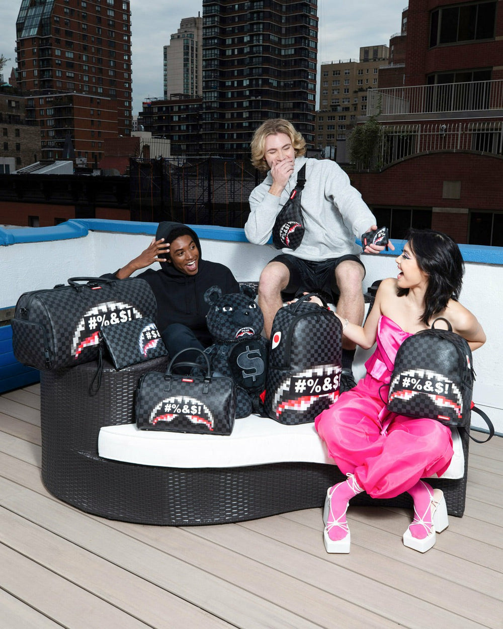 WHAT THE BEEP' SHARK WALLET
 | Sprayground Discounted