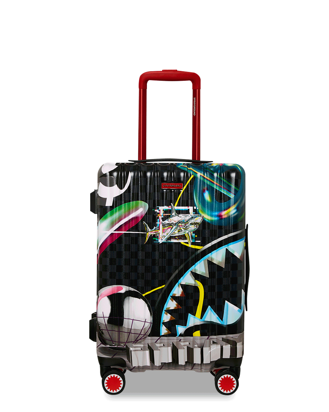 MIND TRIP SHARK DOSE SHARKNAUTICS HARDSHELL CARRY-ON LUGGAGE | Sprayground Exclusive Deal
