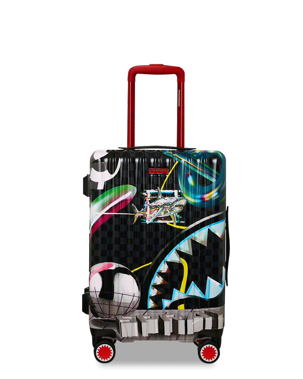 MIND TRIP SHARK DOSE SHARKNAUTICS HARDSHELL CARRY-ON LUGGAGE | Sprayground Exclusive Deal