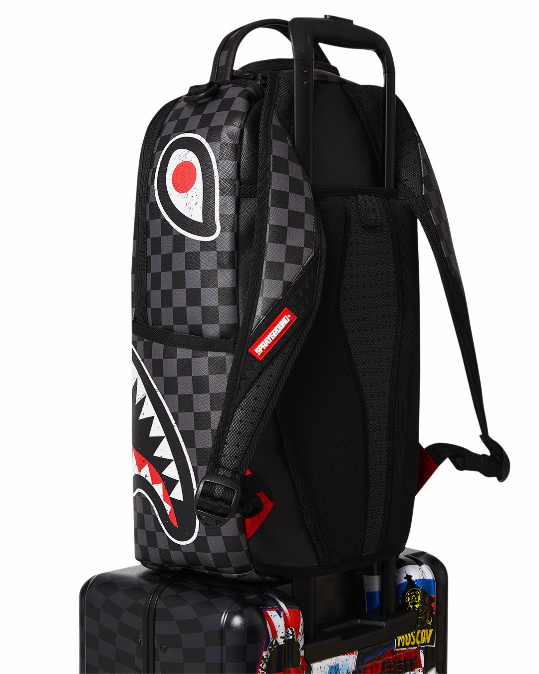 GLOBAL MOGUL UNLIMITED MILES SHARKNAUTICS HARDSHELL CARRY-ON LUGGAGE | Sprayground Hot Deal