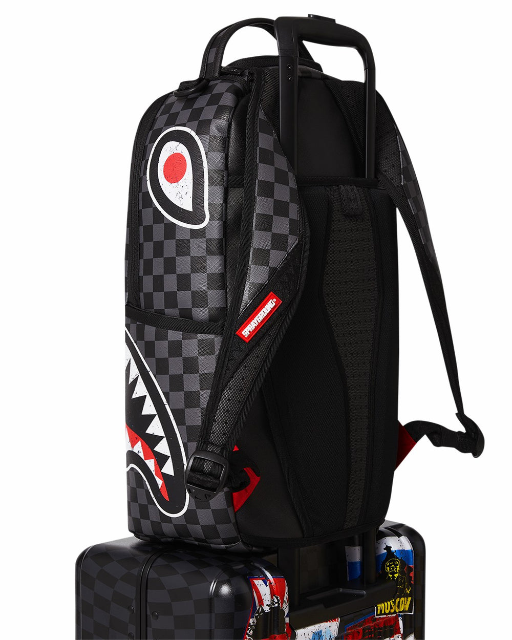 GLOBAL MOGUL UNLIMITED MILES SHARKNAUTICS HARDSHELL CARRY-ON LUGGAGE | Sprayground Hot Deal