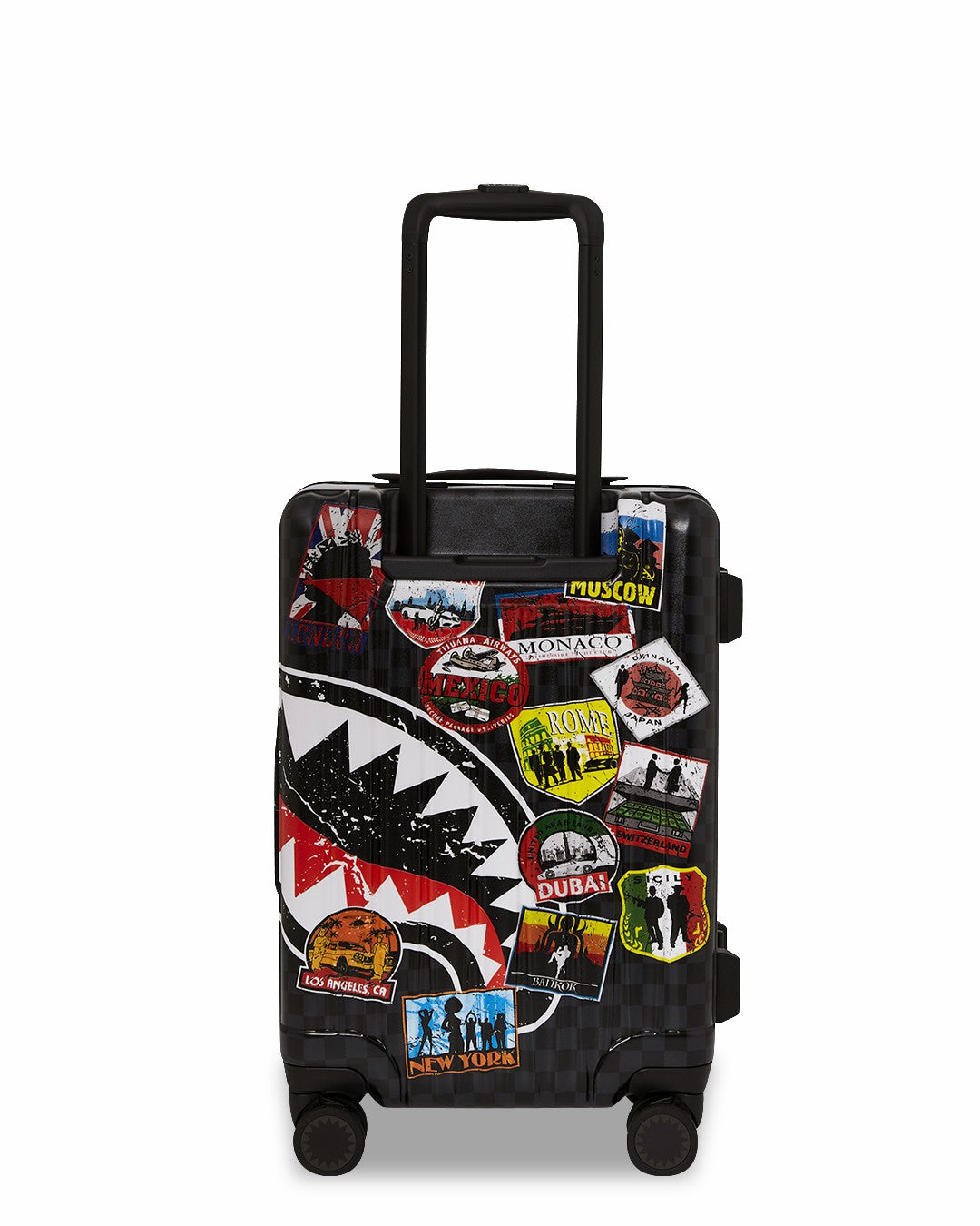 GLOBAL MOGUL UNLIMITED MILES SHARKNAUTICS HARDSHELL CARRY-ON LUGGAGE | Sprayground Hot Deal