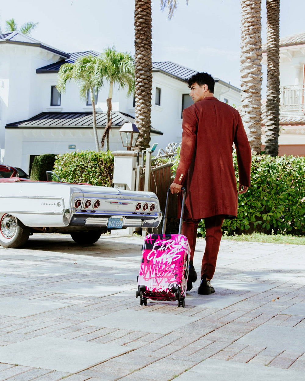AFTERGLOW SKYGLOW SHARKNAUTICS HARDSHELL CARRY-ON LUGGAGE | Sprayground Limited Offer