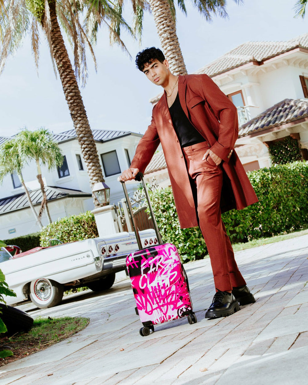 AFTERGLOW SKYGLOW SHARKNAUTICS HARDSHELL CARRY-ON LUGGAGE | Sprayground Limited Offer