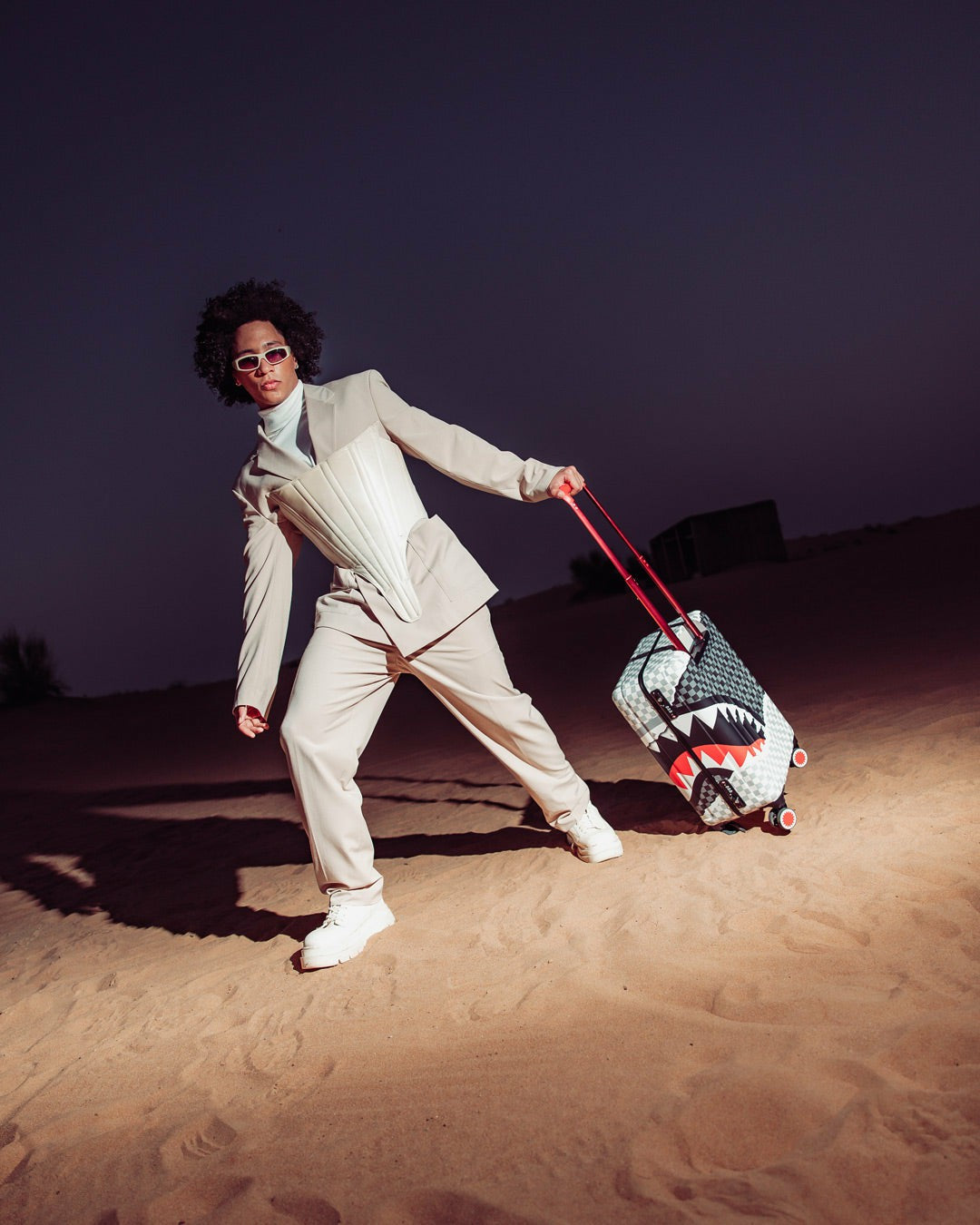 UNSTOPPABLE ENDEAVORS SHARKNAUTICS HARDSHELL CARRY-ON LUGGAGE | Sprayground Limited Offer