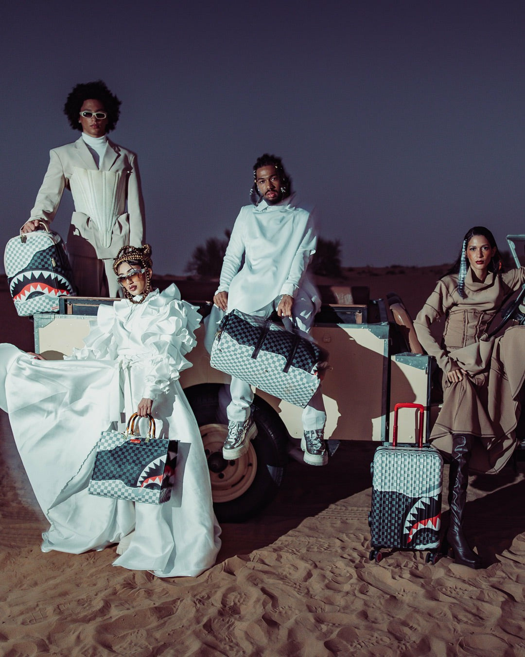 UNSTOPPABLE ENDEAVORS SHARKNAUTICS HARDSHELL CARRY-ON LUGGAGE | Sprayground Limited Offer
