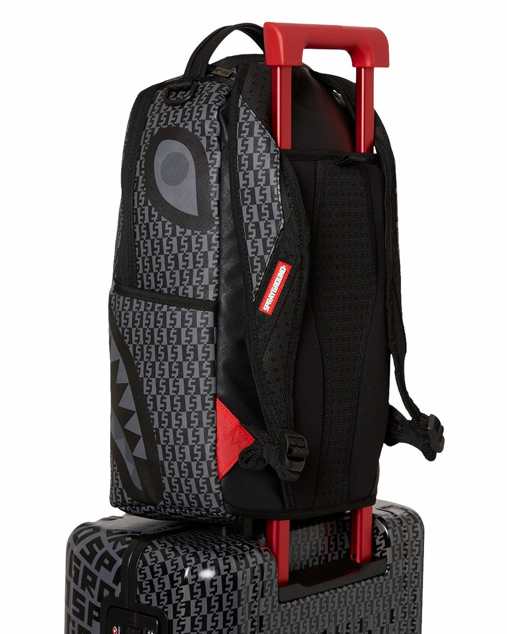 SHARKFINITY STEALTH PILOT SHARKNAUTICS HARDSHELL CARRY-ON LUGGAGE | Sprayground Special Offer