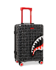 SHARKFINITY STEALTH PILOT SHARKNAUTICS HARDSHELL CARRY-ON LUGGAGE | Sprayground Special Offer