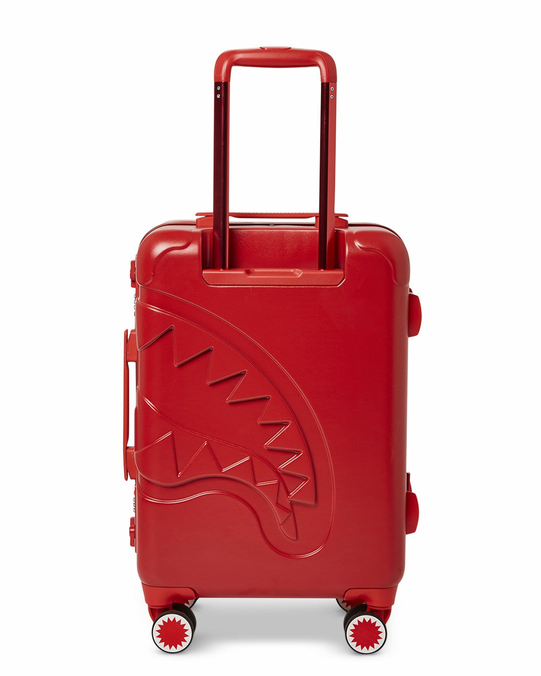 MOLDED SHARKITECTURE RED HARDSHELL CARRY-ON LUGGAGE | Sprayground Savings