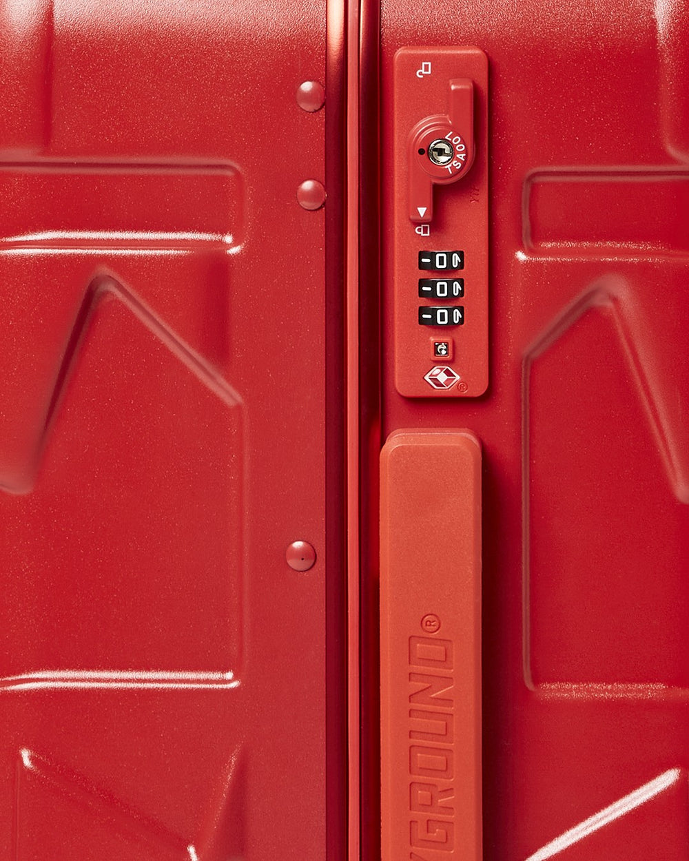 MOLDED SHARKITECTURE RED HARDSHELL CARRY-ON LUGGAGE | Sprayground Savings