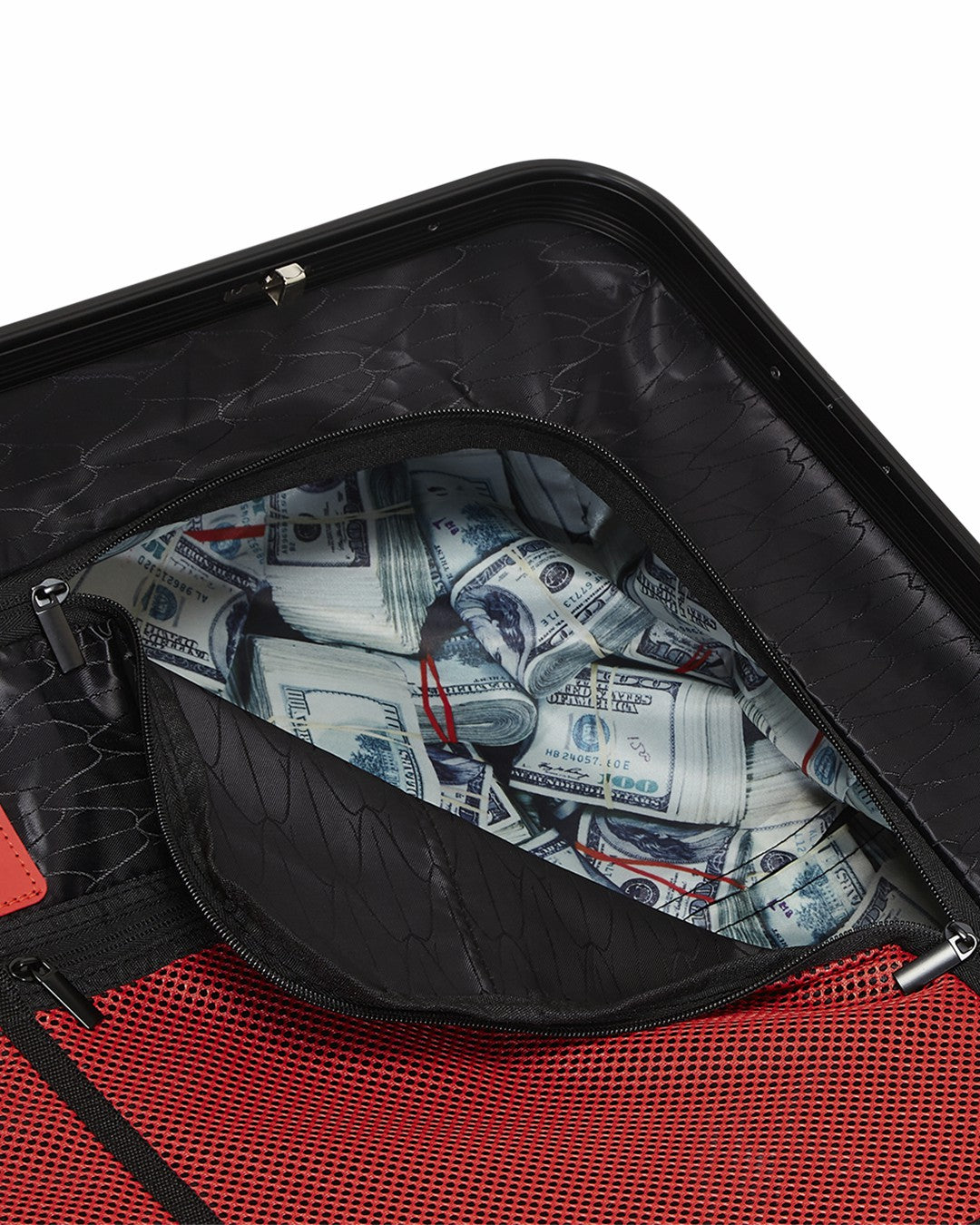 MOLDED SHARKITECTURE BLACK HARDSHELL CARRY-ON LUGGAGE | Sprayground Discounted