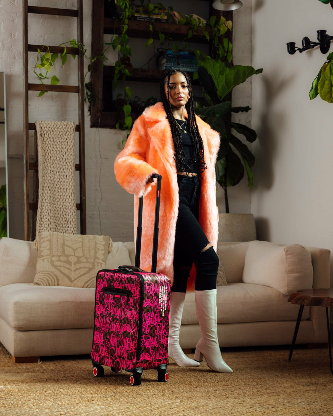 JETGRAPHIX JETSETTER CARRY-ON LUGGAGE | Sprayground Limited Offer