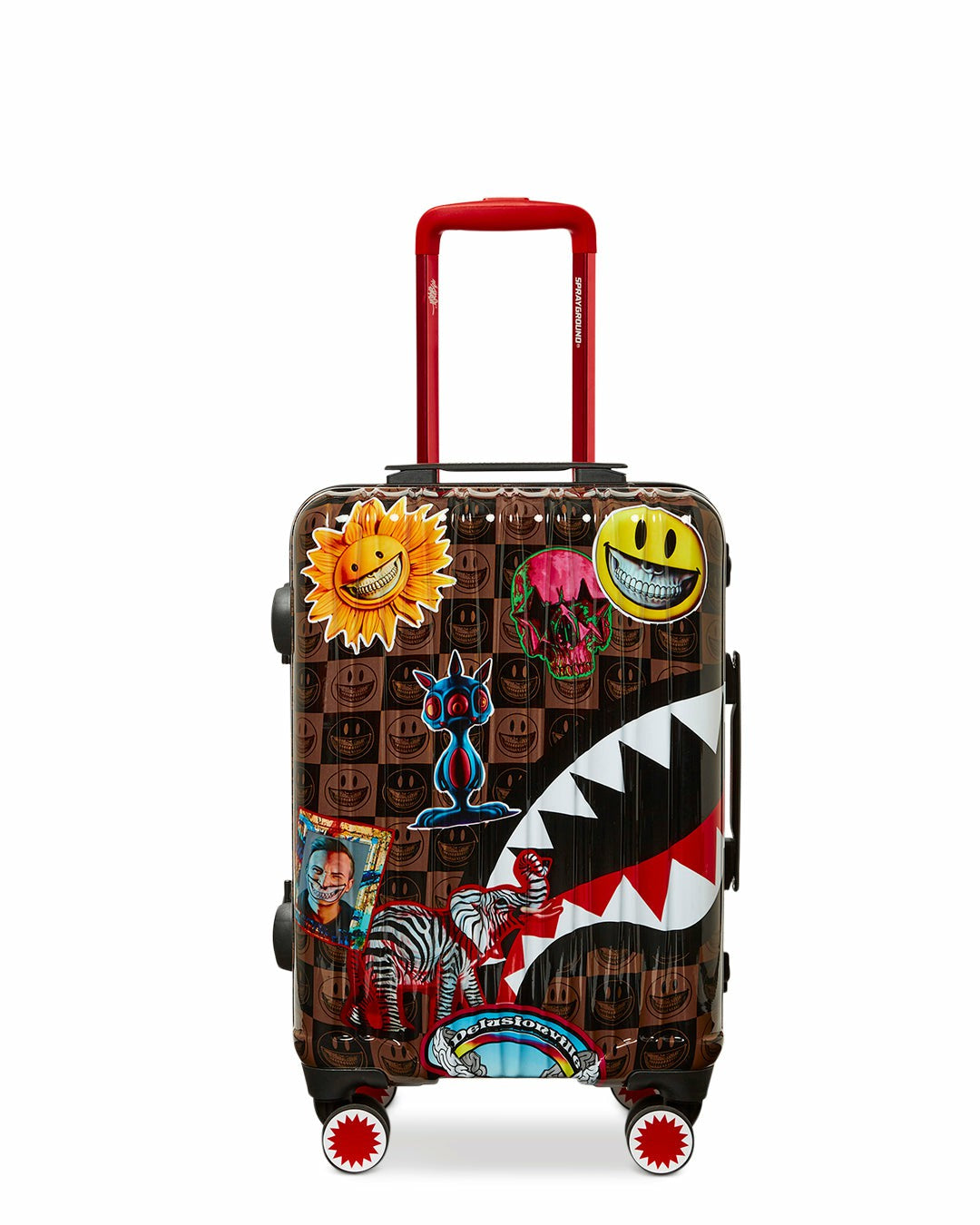 GLOBAL MOGUL POPAGANDA RON ENGLISH EDITION HARDSHELL CARRY-ON LUGGAGE | Sprayground On Sale