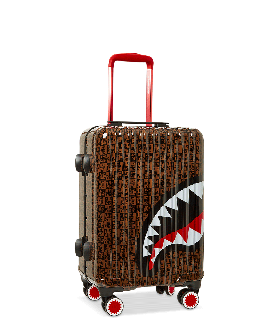 FRENZY SHARKS SHARKNAUTICS HARDSHELL CARRY-ON LUGGAGE | Sprayground Sale