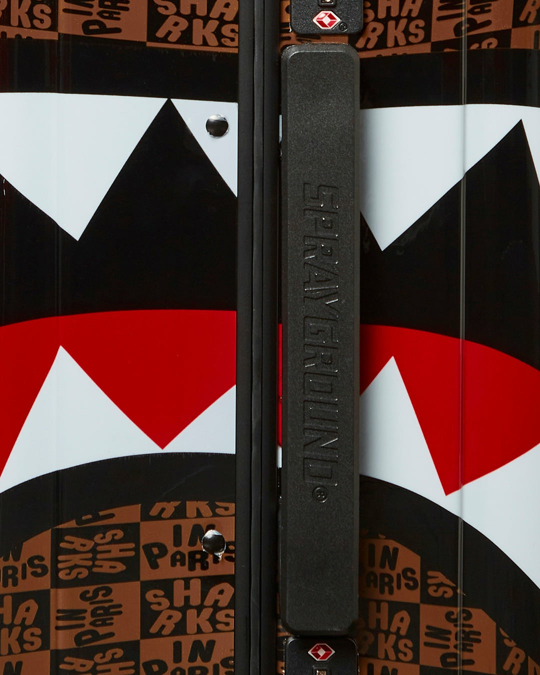 FRENZY SHARKS SHARKNAUTICS HARDSHELL CARRY-ON LUGGAGE | Sprayground Sale