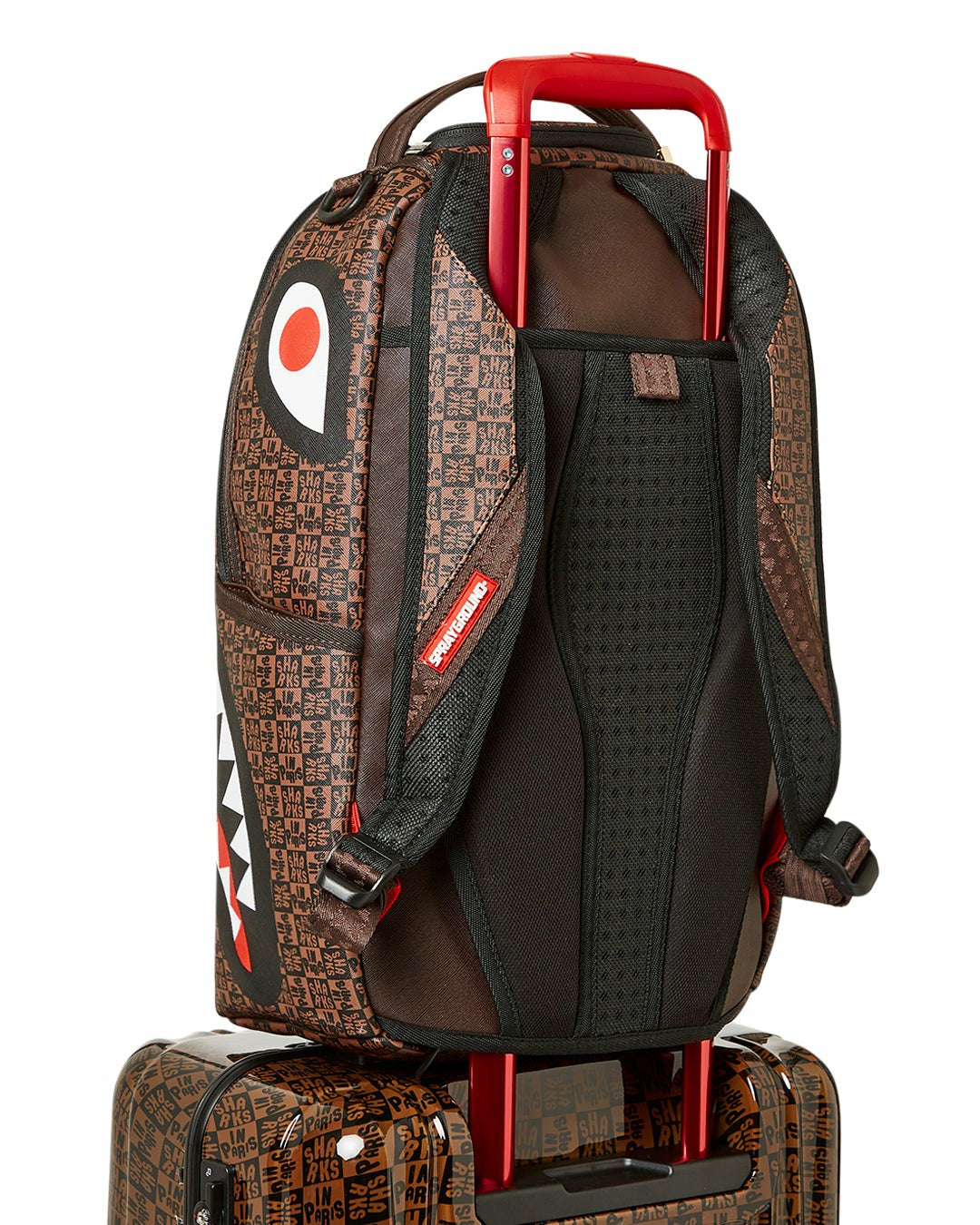 FRENZY SHARKS SHARKNAUTICS HARDSHELL CARRY-ON LUGGAGE | Sprayground Sale