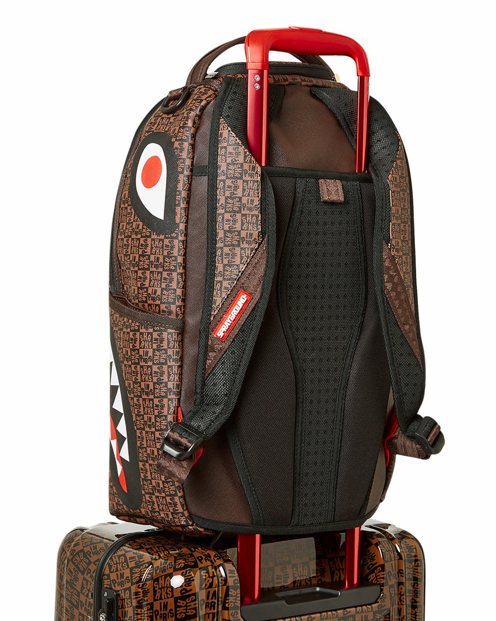 FRENZY SHARKS SHARKNAUTICS HARDSHELL CARRY-ON LUGGAGE | Sprayground Sale