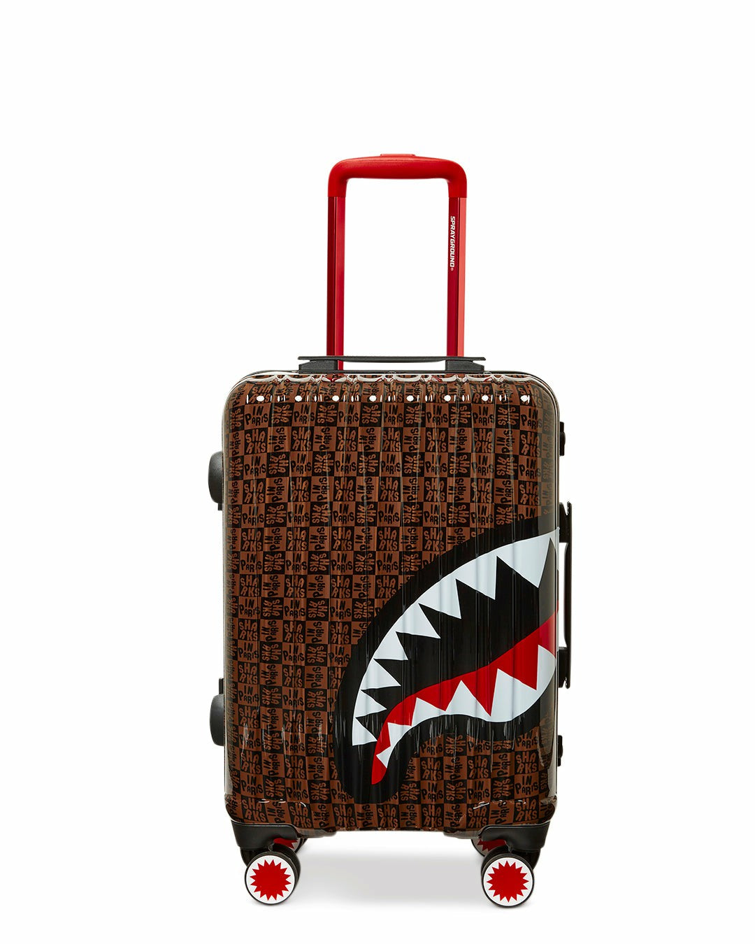 FRENZY SHARKS SHARKNAUTICS HARDSHELL CARRY-ON LUGGAGE | Sprayground Sale