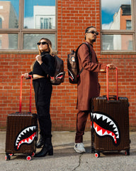 FRENZY SHARKS SHARKNAUTICS HARDSHELL CARRY-ON LUGGAGE | Sprayground Sale