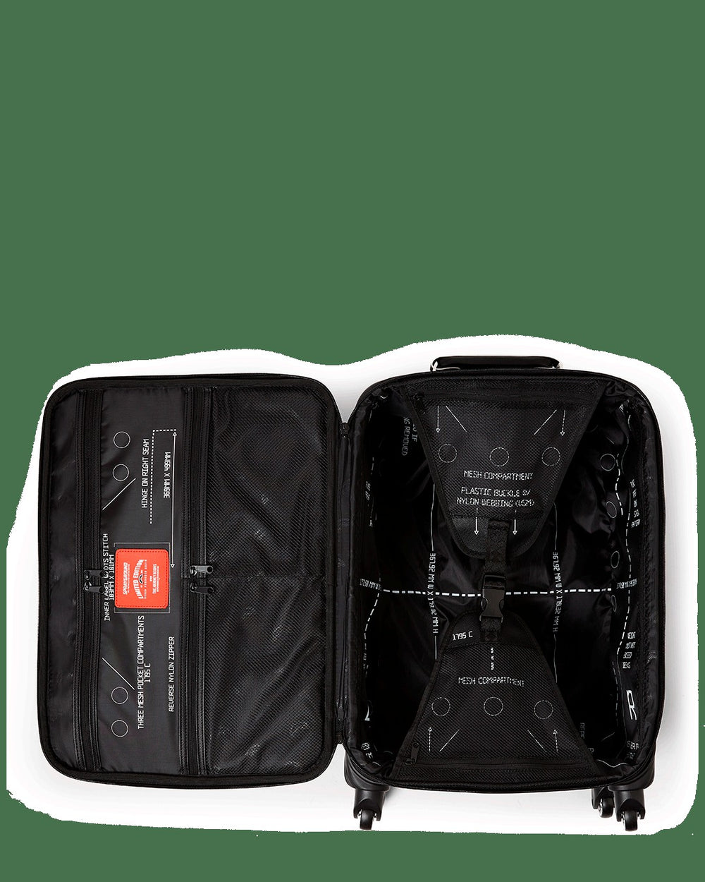 HIGH TECH JETSETTER CARRY-ON LUGGAGE | Sprayground Bargain