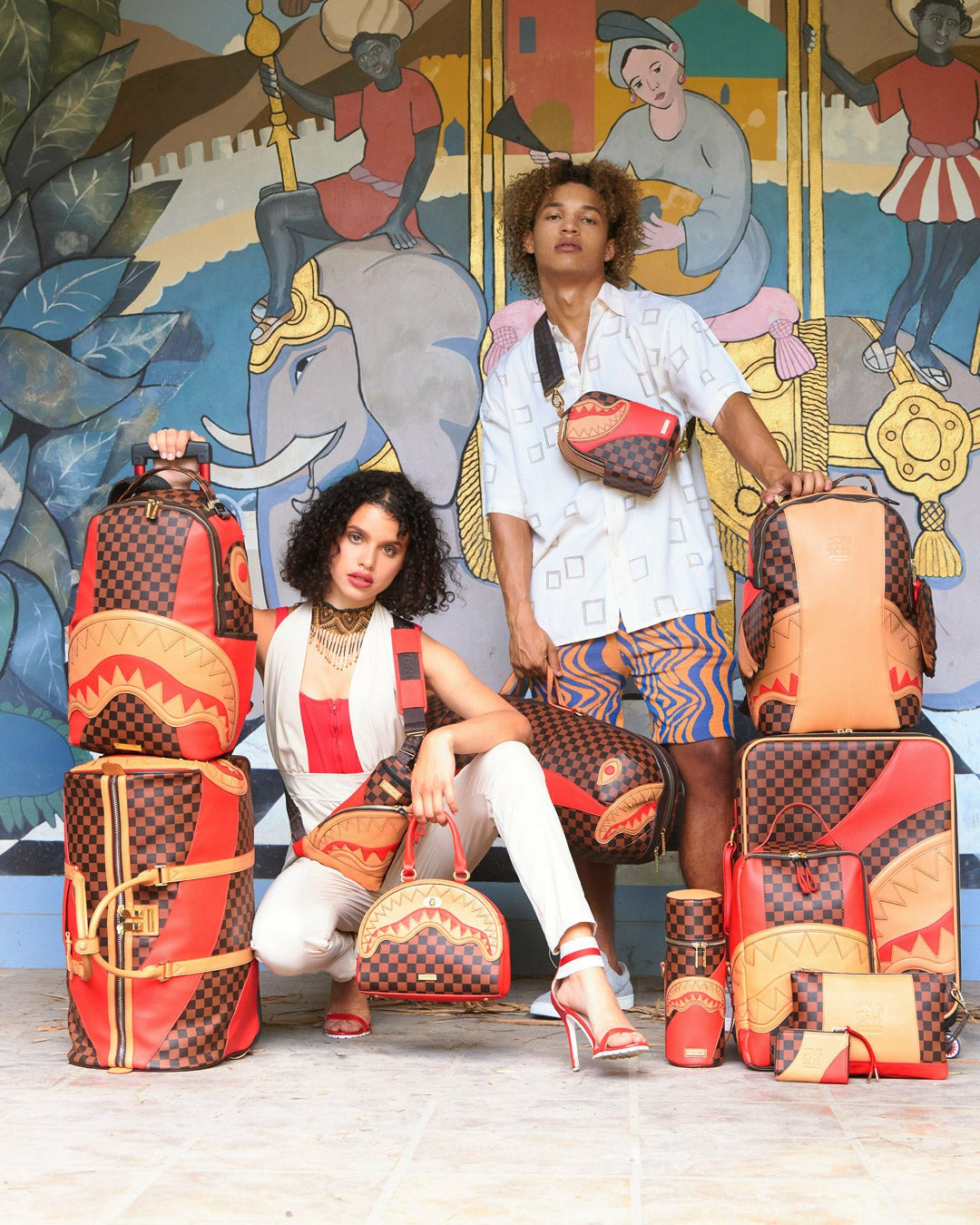 RACEWAY HENNY JETSETTER CARRY-ON LUGGAGE | Sprayground Discounted