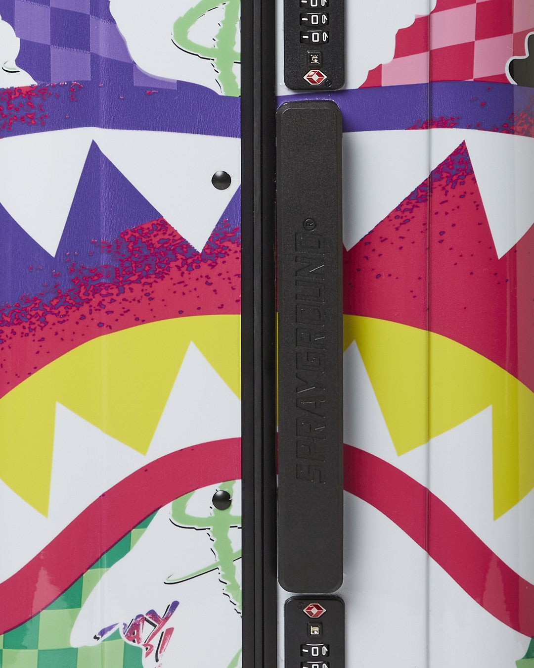 DREAMY TECHNICOLOR SHARKNAUTICS HARDSHELL CARRY-ON LUGGAGE | Sprayground Value Deal