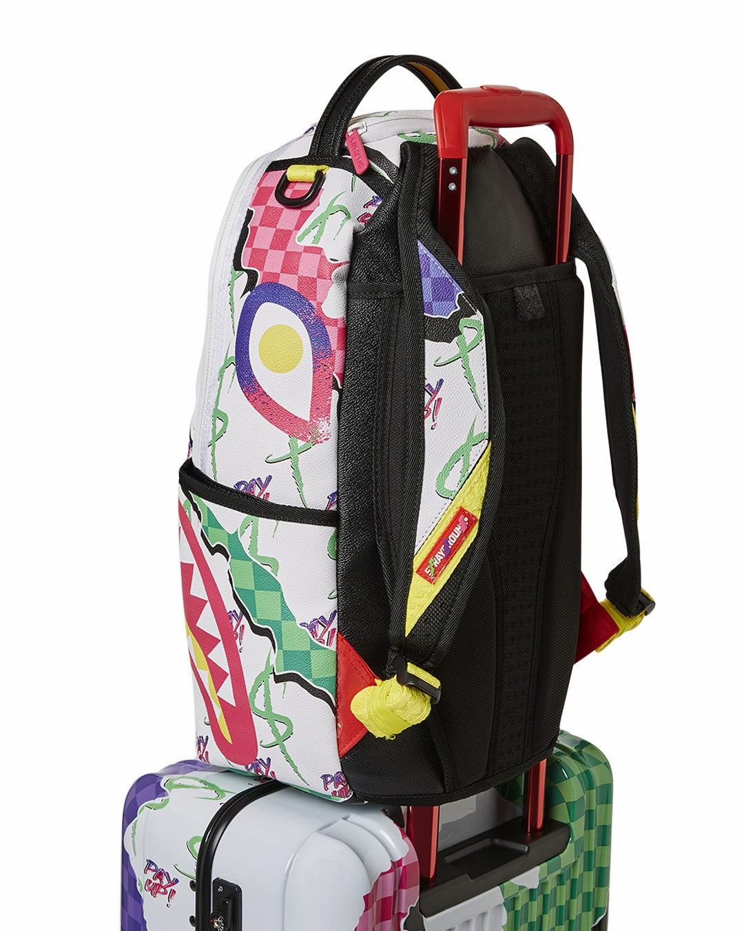 DREAMY TECHNICOLOR SHARKNAUTICS HARDSHELL CARRY-ON LUGGAGE | Sprayground Value Deal