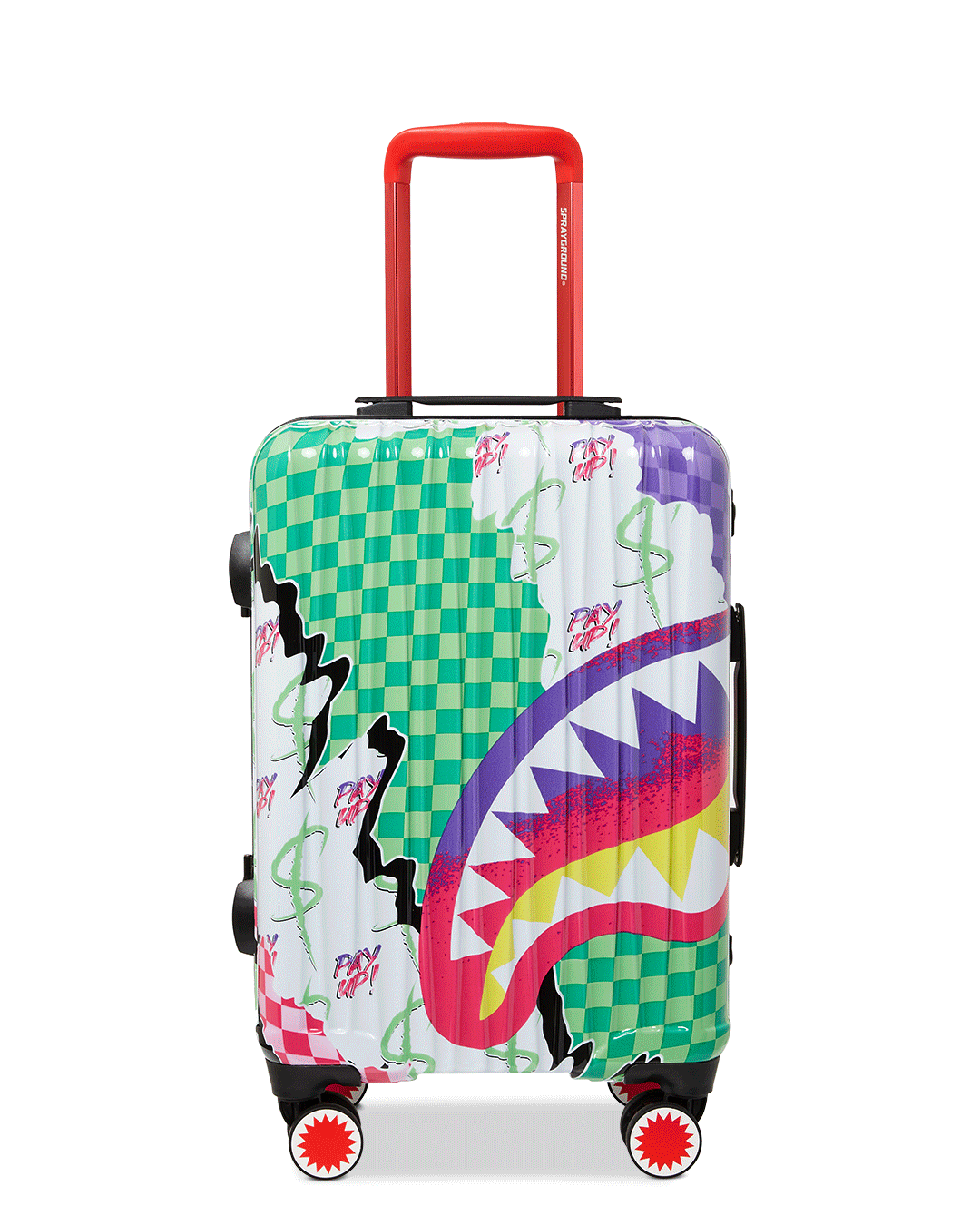 DREAMY TECHNICOLOR SHARKNAUTICS HARDSHELL CARRY-ON LUGGAGE | Sprayground Value Deal