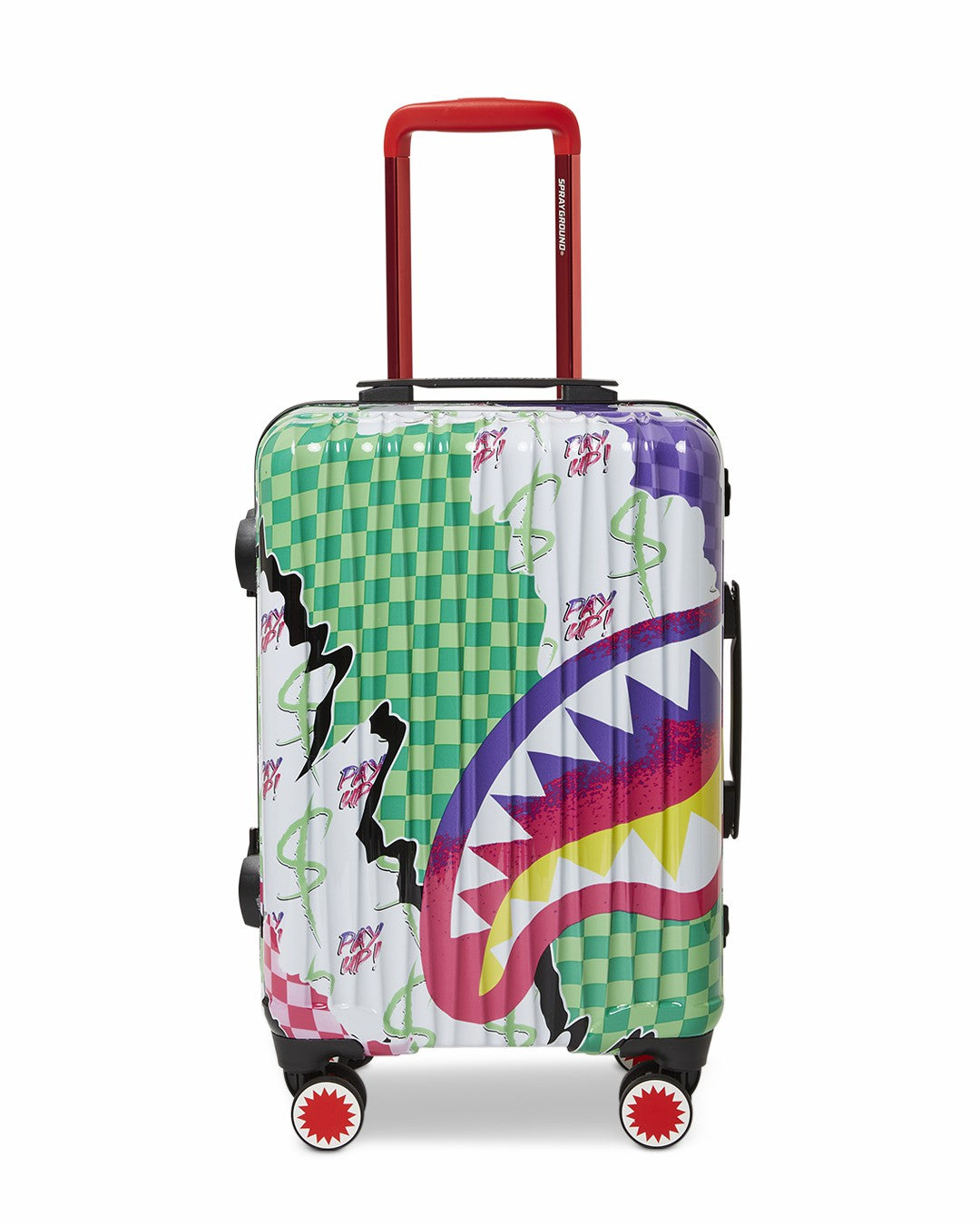 DREAMY TECHNICOLOR SHARKNAUTICS HARDSHELL CARRY-ON LUGGAGE | Sprayground Value Deal
